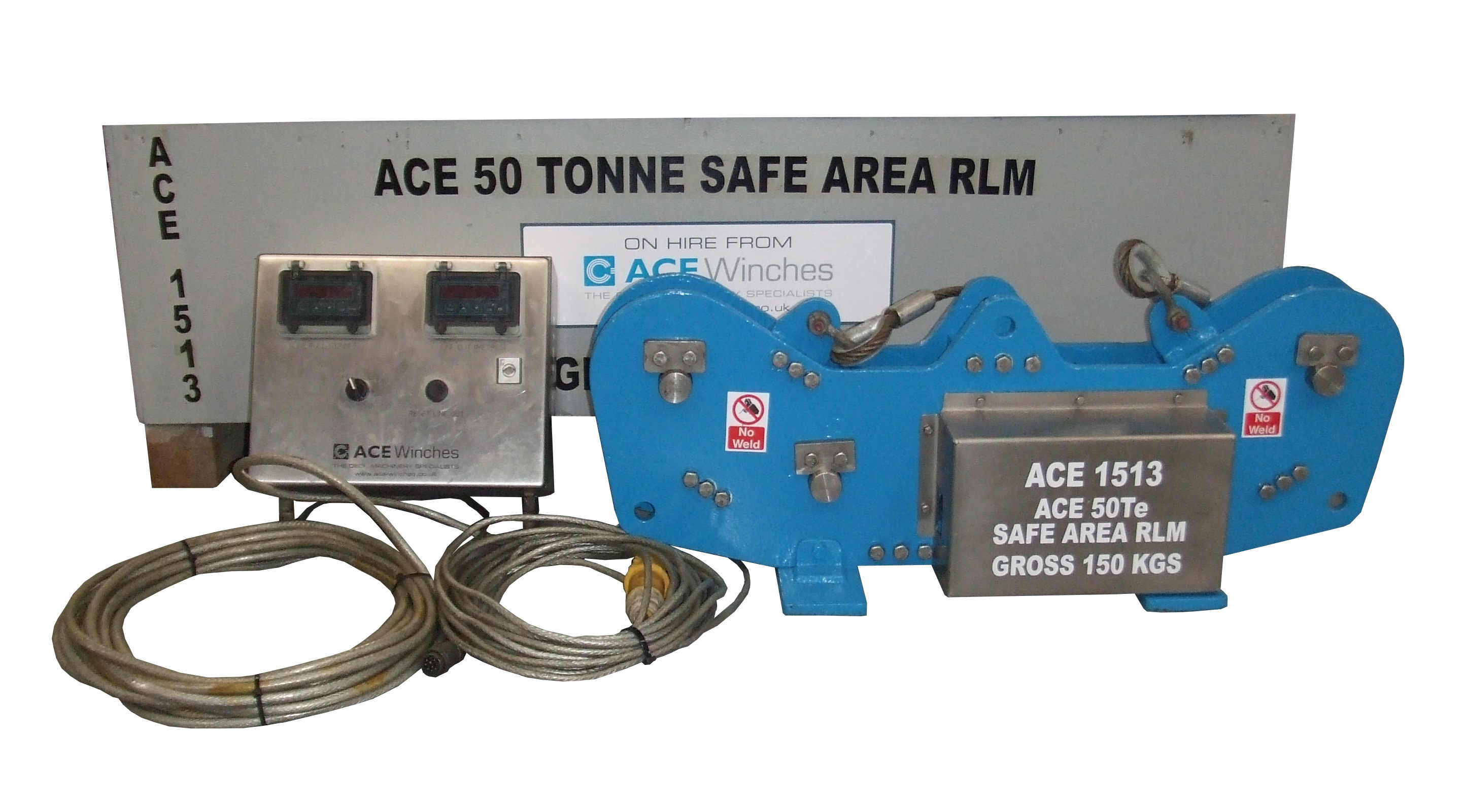 ACE 50 Tonne SWL Safe Area Running Line Monitor